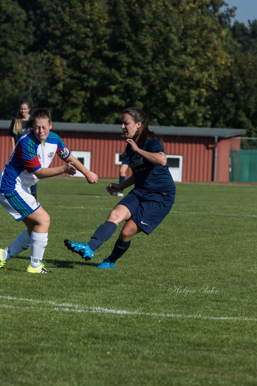 Bild 304 - B-Juniorinnen Krummesser SV - SV Henstedt Ulzburg : Ergebnis: 0:3